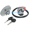 Kawasaki VN400 Vulcan Fuel Gas Cap & Ignition Key Switch Lock (1996-2003)