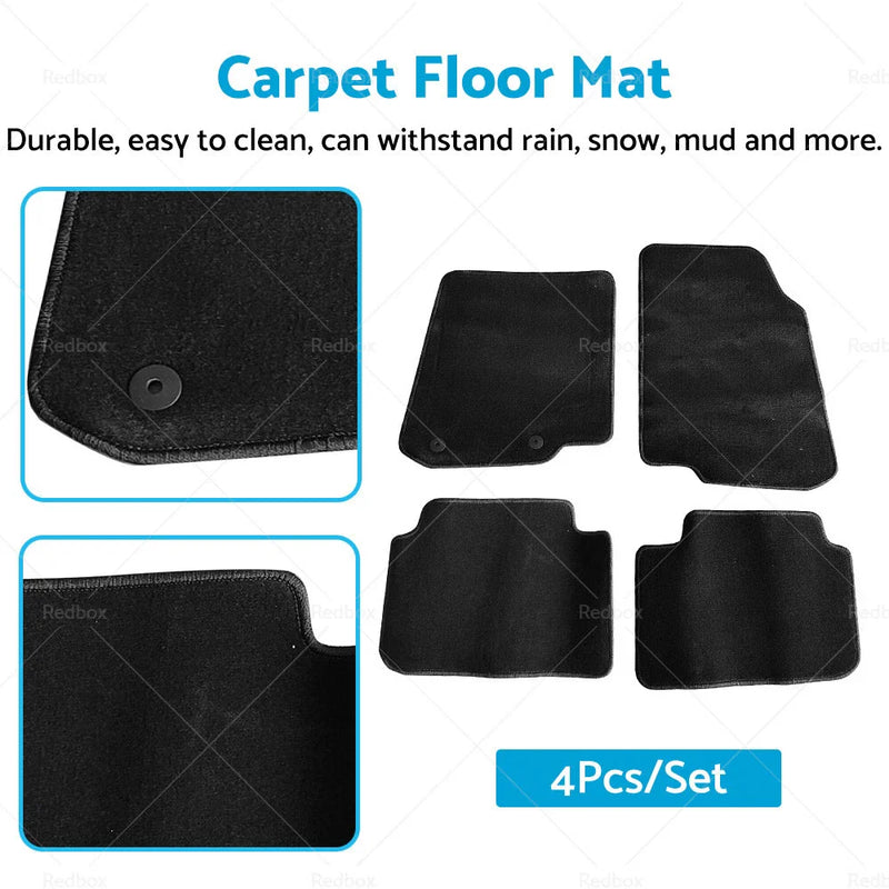 Ford Falcon FG XR6 XR8 MK1 XR Series 4 x Carpet Floor Mats (2008-2016)
