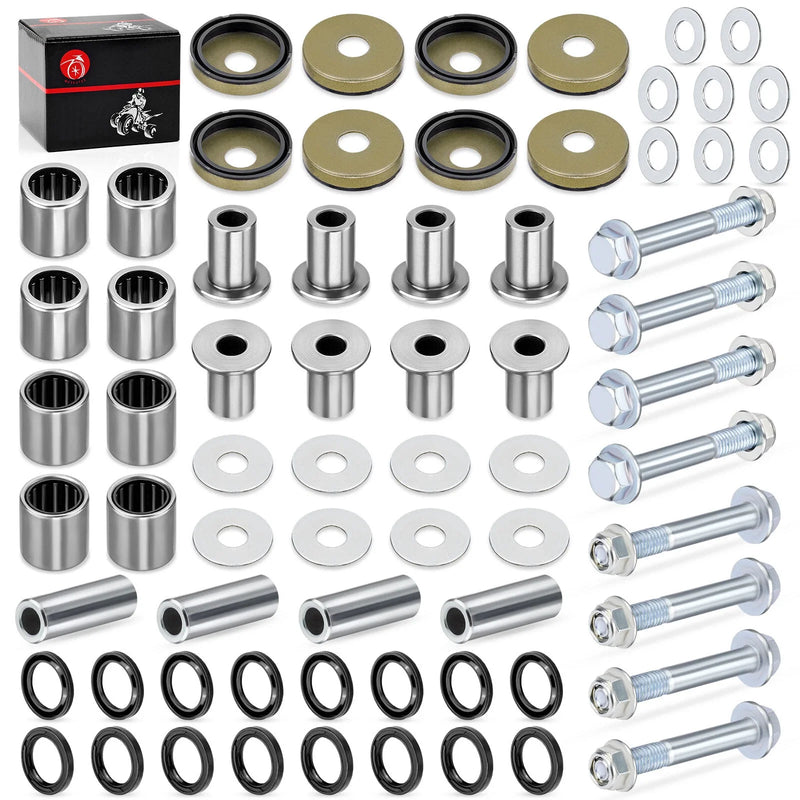 Suzuki Z400 / LTZ400, Arctic Cat 400 DVX Upper/Lower A Arm Bushings Seals Kit