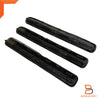 Nissan Navara D21 Black Bonnet Hood Vent Grille Inserts (1986-1997)