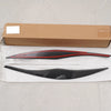 BMW E90 325i 328i Carbon Style Headlight Eyelid Covers (2005-2012)