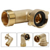 90 Degree Angle Water Pipe RV Water Intake Hose Fittings Brass Connector