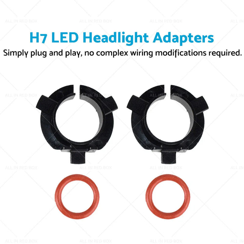 Hyundai, Nissan, KIA, Mitsubishi H7 LED Headlight Holder Adapter Clip