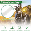Motorcycle Handlebar 22mm Hand Grips Cover TPU White