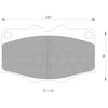 Toyota Bundera RJ70 LJ70 LJ71 Front Disc Brake Pad Set (1984–1991)