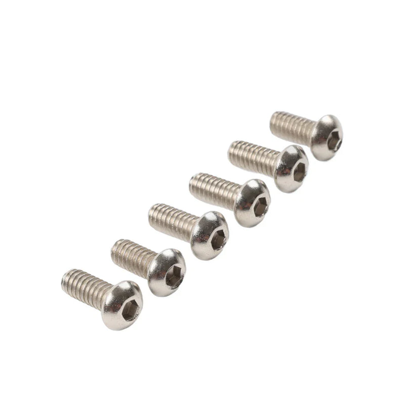Harley Touring Dyna Softail XL883 1200 6 x Derby Cover Bolt Screws