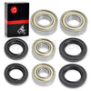 Yamaha Bear Tracker 250 Front Wheel Bearings & Seals Kit (1986–2007)