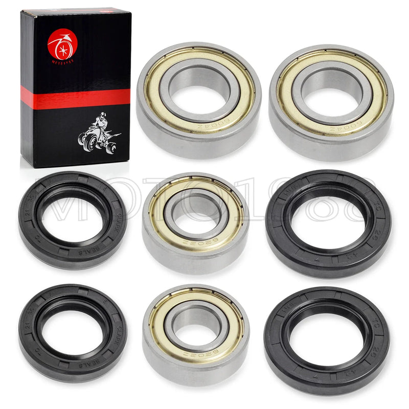Yamaha Bear Tracker 250 Front Wheel Bearings & Seals Kit (1986–2007)
