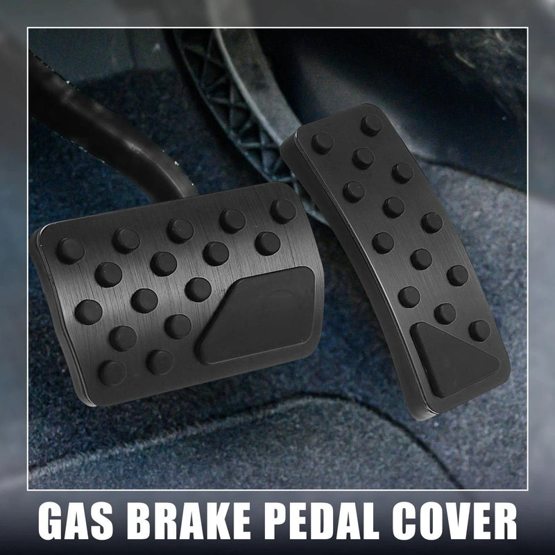 Jeep Car Brake Pedal Pad & Gas Accelerator Pedal Cover (2011-2021)