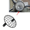 Harley 7.8in Headlight Mesh Grill Headlamp Grid Cover