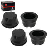 Suzuki Eiger 400 2x4 4x4 4x Front Rear Wheel Hub Caps (2002–2007)