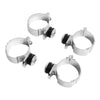 Harley Softail Street Bob Low Rider 49mm Windshield Clamps (2018-2024)