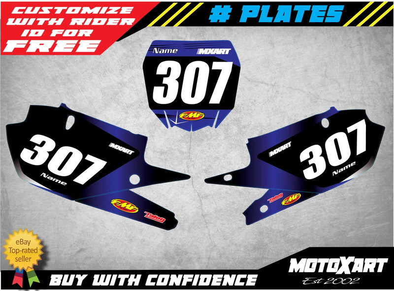 Yamaha YZF 250 Custom Number Plates (2019)
