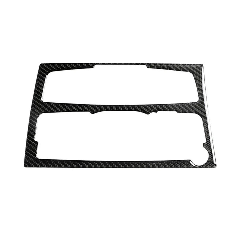 Audi A4 A5 AC/CD Panel Frame Cover Trim Carbon Fiber (2010-2016)