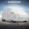 Honda N-WGN Silver Tone 350x148x143cm Waterproof Car Cover (2013-2023)