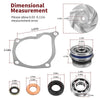Polaris Scrambler 500 Water Pump Impeller & Seal Gasket Kit (1997–2012)