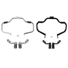 Harley Softail Deluxe Mustache Engine Guard Crash Bar Footpegs (2000-2017)