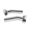 Harley Dyna Softail Sportster 6" CNC Pullback Handlebar Risers Chrome