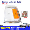 Corner Lights Lamp Cover Lens LH Fits Toyota Hilux LN85 Pickup Truck 1989-95 D06