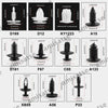 Car Vehicle 18 Size Retainer Clips & Plastic Fasteners (No Year)