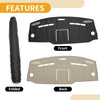Mercedes-Benz Vito 2015-2020 - Black Red Carpet Dashboard Cover Mat