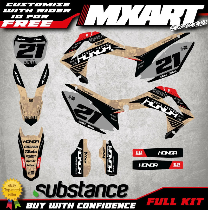 Honda CRF450R Full Custom Graphic Kit (2013-2016)