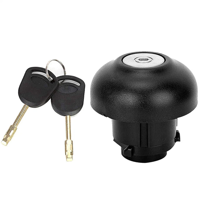 Ford Transit Fuel Tank Filler Cap Cover Lock w/ 2 Keys (2006-2018)