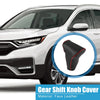 Honda CR-V 2017-2022 Black Faux Leather Red Line Gear Shift Lever Cover