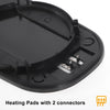Ford Ka Right Side White Heated Mirror Glass (1996-2008)