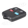 Ford Mercury 4 Button Keyless Remote Control Shell Case (2000-2011)