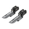 Aprilia RS660, RSV4, Tuono V4 Grey Front Footrests (2021-2023)