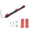 Truck Trailer Bus 17" Red Bright LED ID Bar & 3 LED Marker Lights