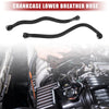 BMW X5 E70 xDrive 50i Pair Crankcase Lower Breather Hose (2010-2013)