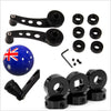 Car SUV -  Black Manual Window Winder Crank Handles