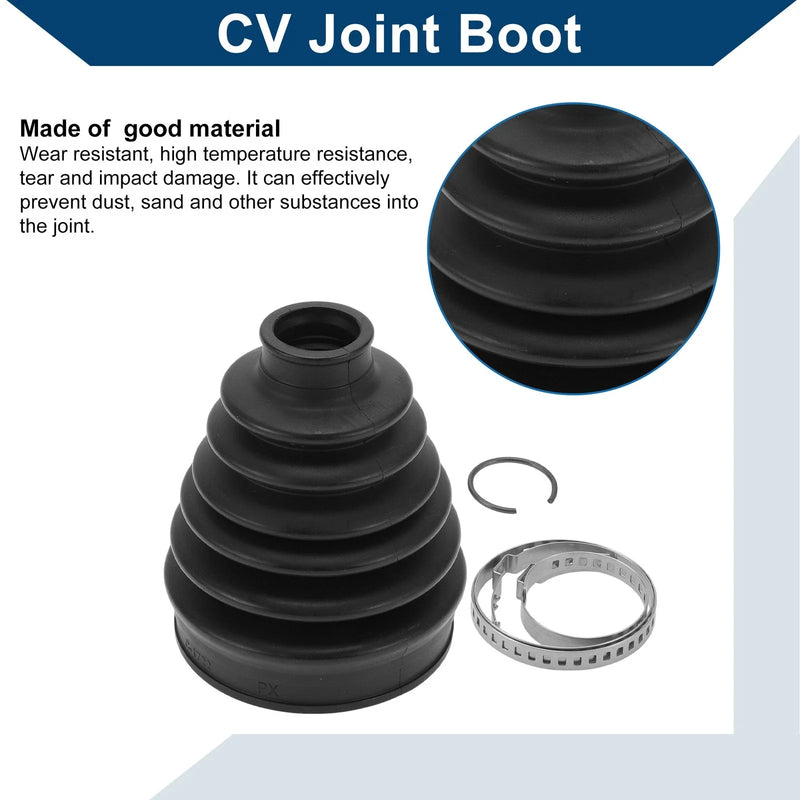 Land Rover Range Rover Evoque Outer CV Joint Boot Kit w/ Clamps (2012-2018)