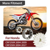 Honda CRF250R Oil Pump Driven Gear & Oil Pump Rotor Set (2004–2009)