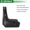 Ford Mondeo (2022-2023) with Mount Accessories Mud Flaps Splash Guards