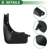 Ford Fiesta Saloon 2015-2016 with Mount Accessories Mud Flaps Splash Guards