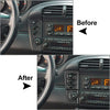 Porsche Boxster 1998-2004 Black Radio Control Switch Panel Cover Trim
