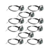 Truck Trailer Van 10Pcs Mini Round LED Side Marker Lights