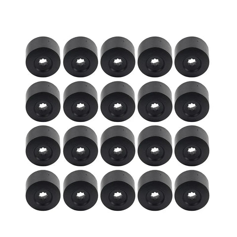 Volkswagen Golf, Passat, Beetle 20 x 17mm Wheel Lug Nut Bolt Covers