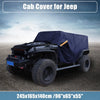 Jeep Wrangler JK JL Hardtop 2 Door Cab Car Cover (2007-2021)