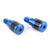 Yamaha MT-07 MT-09 MT-10 Blue Handle Bar End 7/8" Handgrip Plugs (2014-2023)