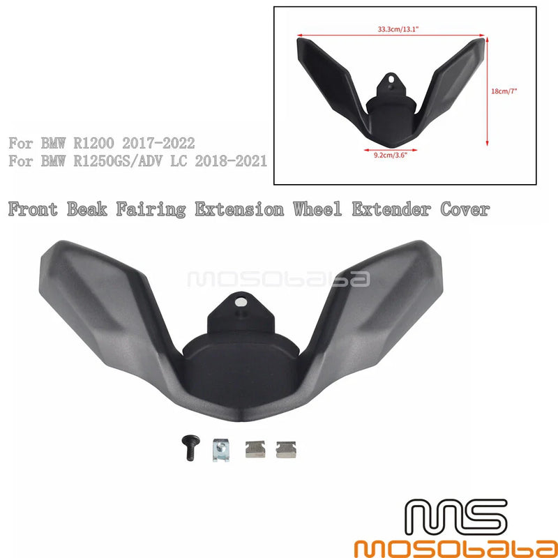 BMW R1200 R1250GS ADV Beak Extension Front Fender (2017-2022)
