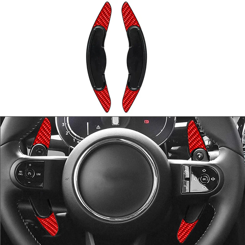 BMW Mini Cooper F54 F55 F57 F60 Steering Wheel Shift Paddle Extensions (2014-2023)