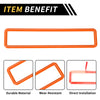 Jeep Wrangler JK (2011-2017) Orange Emergency Light Switch Panel Trim