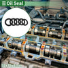 Oil Seal 52x75x8mm Rotary Shaft Seal NBR High Pressure Black