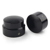 Harley XG 2015-Later, XL & Dyna 2008-Later Black Rear Axle Nut Cover Caps