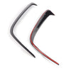 Mercedes A-Class W176 A200 A250 A45 Gloss Black Rear Side Splitter (2013-2018)