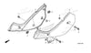 Honda XR250 XR350 XR450 2 x Air Cleaner Side Plastic Cover Dzus Screws